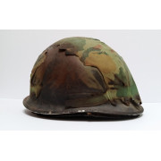 We Were Soldiers - Screenused Battle Damaged U.S. Helmet